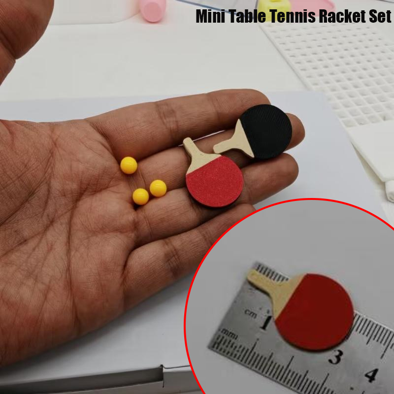 Table Tennis Animation - 1 Zestaw Mini Dekoracji do Domku