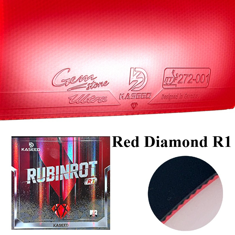Table Tennis Film - KASEED Red Diamond R1 Guma do