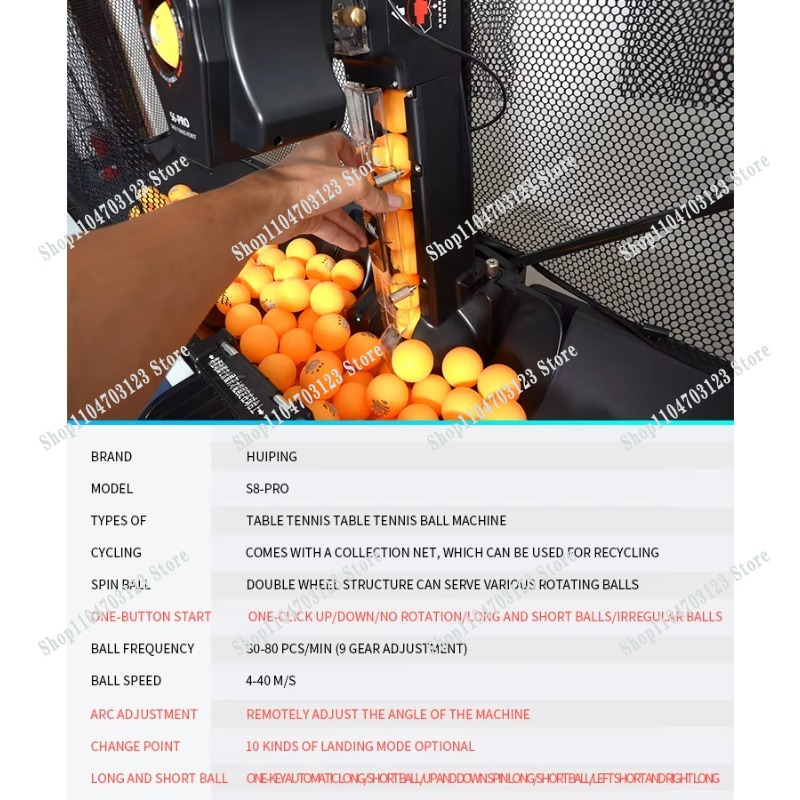 Fabryczna sprzedaż bezpośredni – Table Tennis Robot recenzja i cena