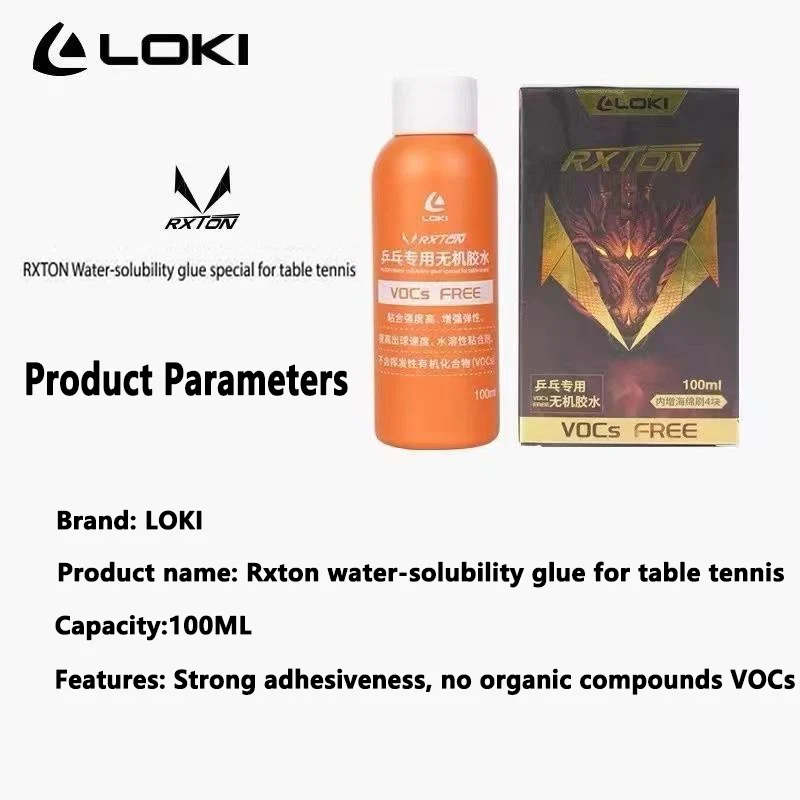 Klej na bazie wody LOKI 100ml, – Table Tennis Loki recenzja i cena