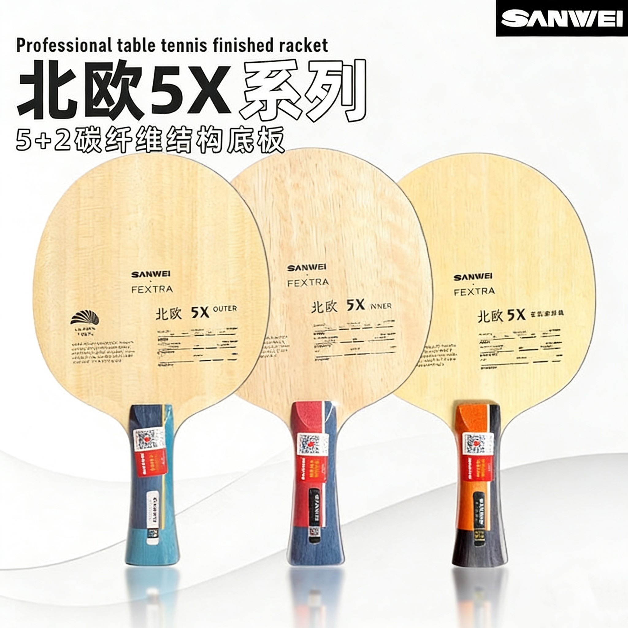 SANWEI FEXTRA 5X Rakietka do t – Table Tennis Edge recenzja i cena