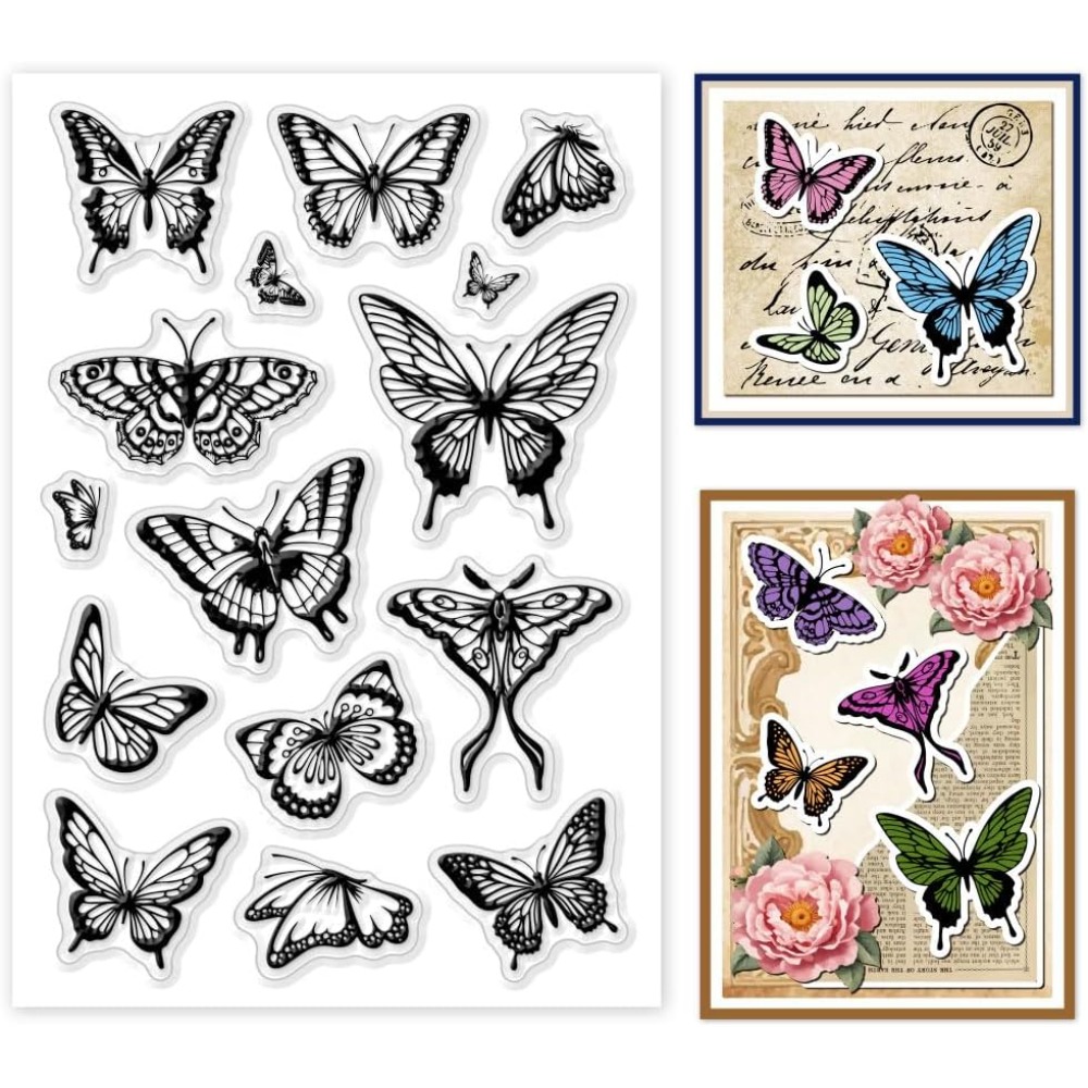1 Arkusz Przezroczystych Stemp – Butterfly Rubber Sheet recenzja i cena