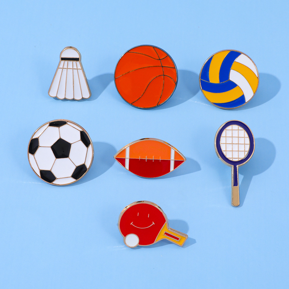 1 Zestaw Kreskówkowych Odznak  – Table Tennis Cartoon recenzja i cena