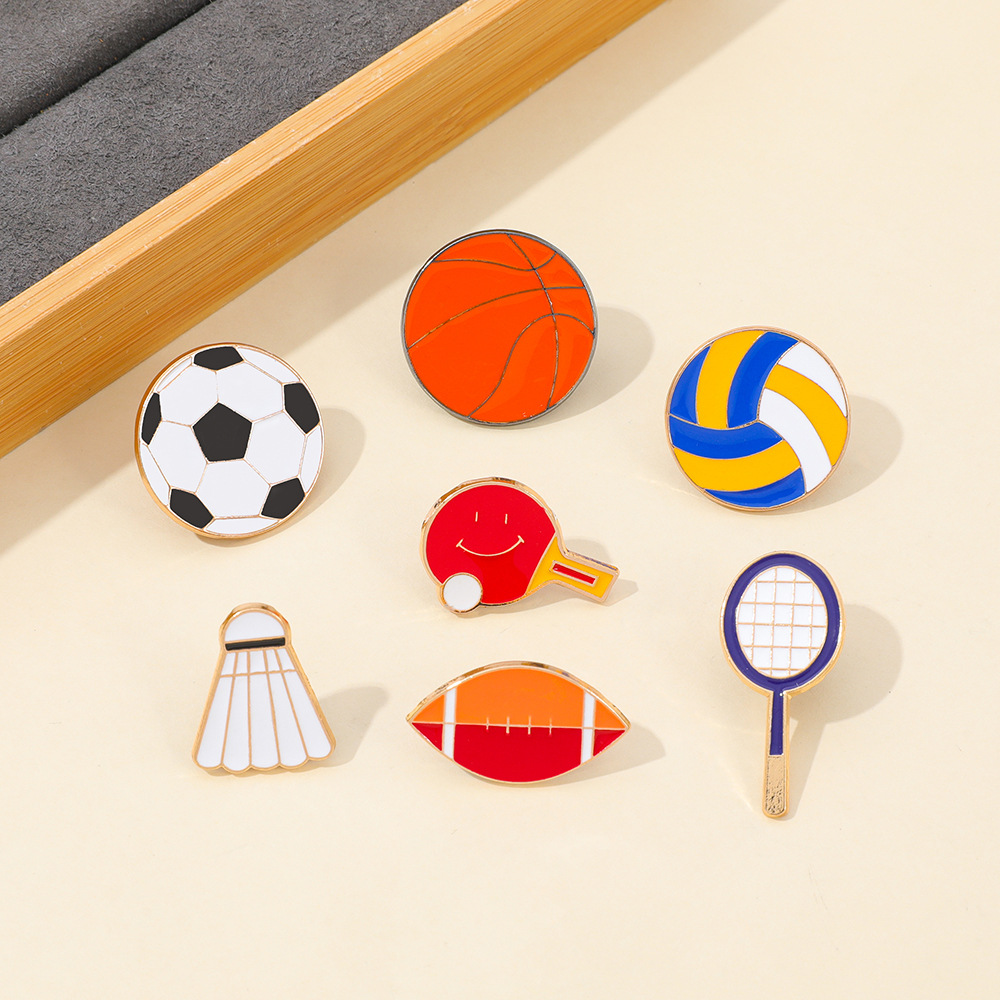 1 Zestaw Kreskówkowych Odznak  – Table Tennis Cartoon recenzja i cena