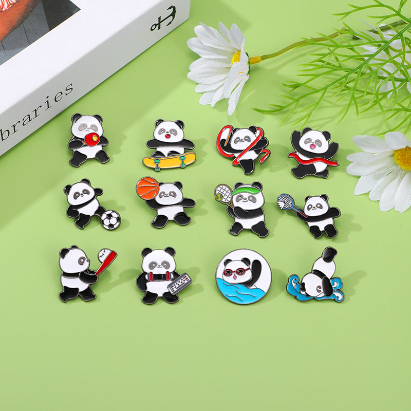 Motyw sportowy Cartoon Panda B – Table Tennis Animation recenzja i cena