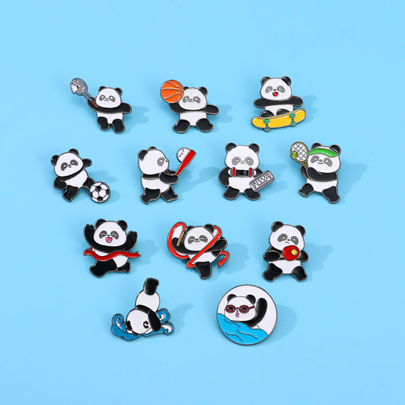 Motyw sportowy Cartoon Panda B – Table Tennis Animation recenzja i cena