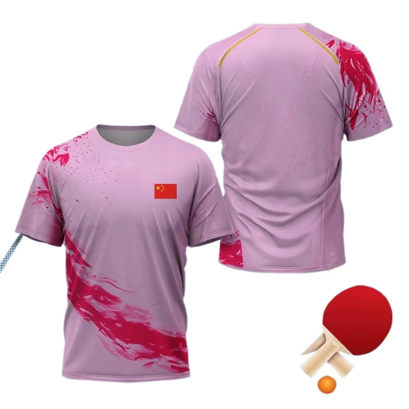 Męska koszulka graficzna z mot – Table Tennis China recenzja i cena