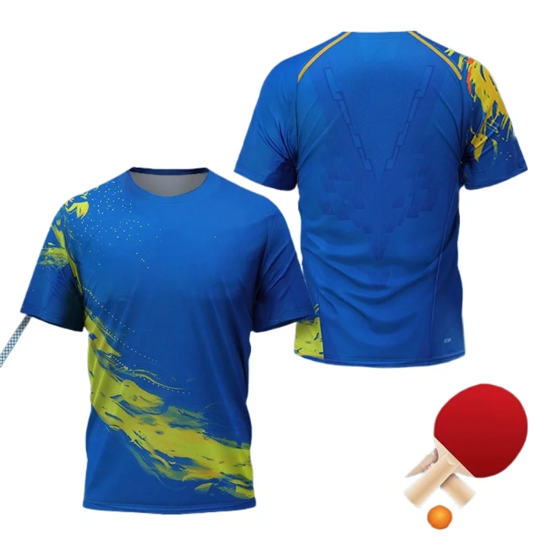 Męska koszulka graficzna z mot – Table Tennis China recenzja i cena